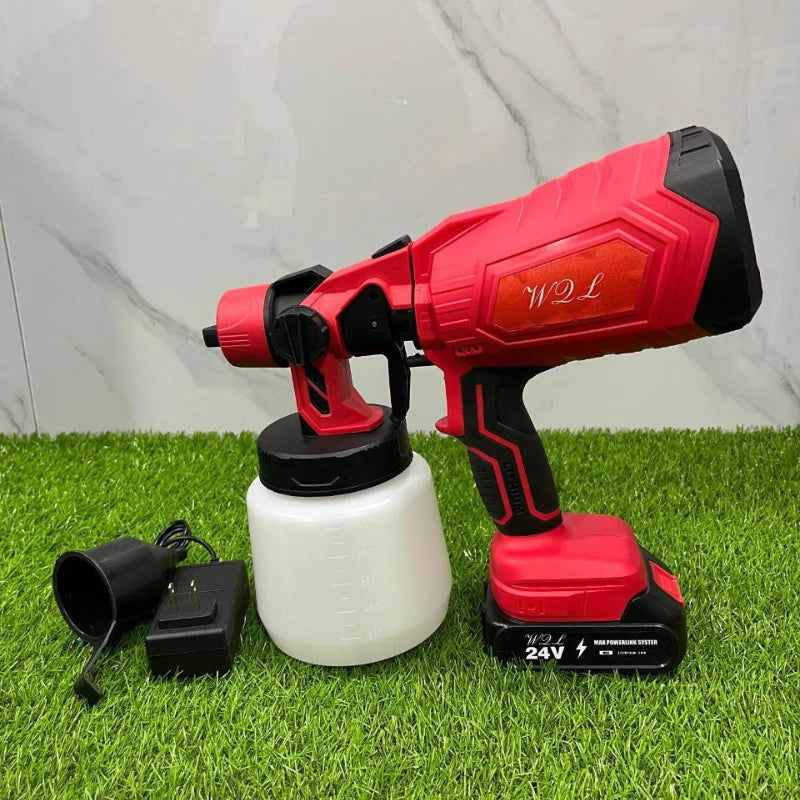 Pistola Pulverizadora Inalámbrica PaintPro [ULTRA POTENTE] + [BATERÍA RECARGABLE]